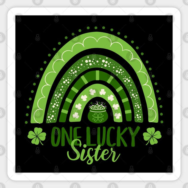 One Lucky Sister Sticker by Maison de Kitsch